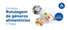 Formação Rotulagem de Géneros Alimentícios | 4 e 5 de fevereiro